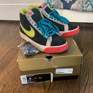 Nike Blazer SB black/bright cactus